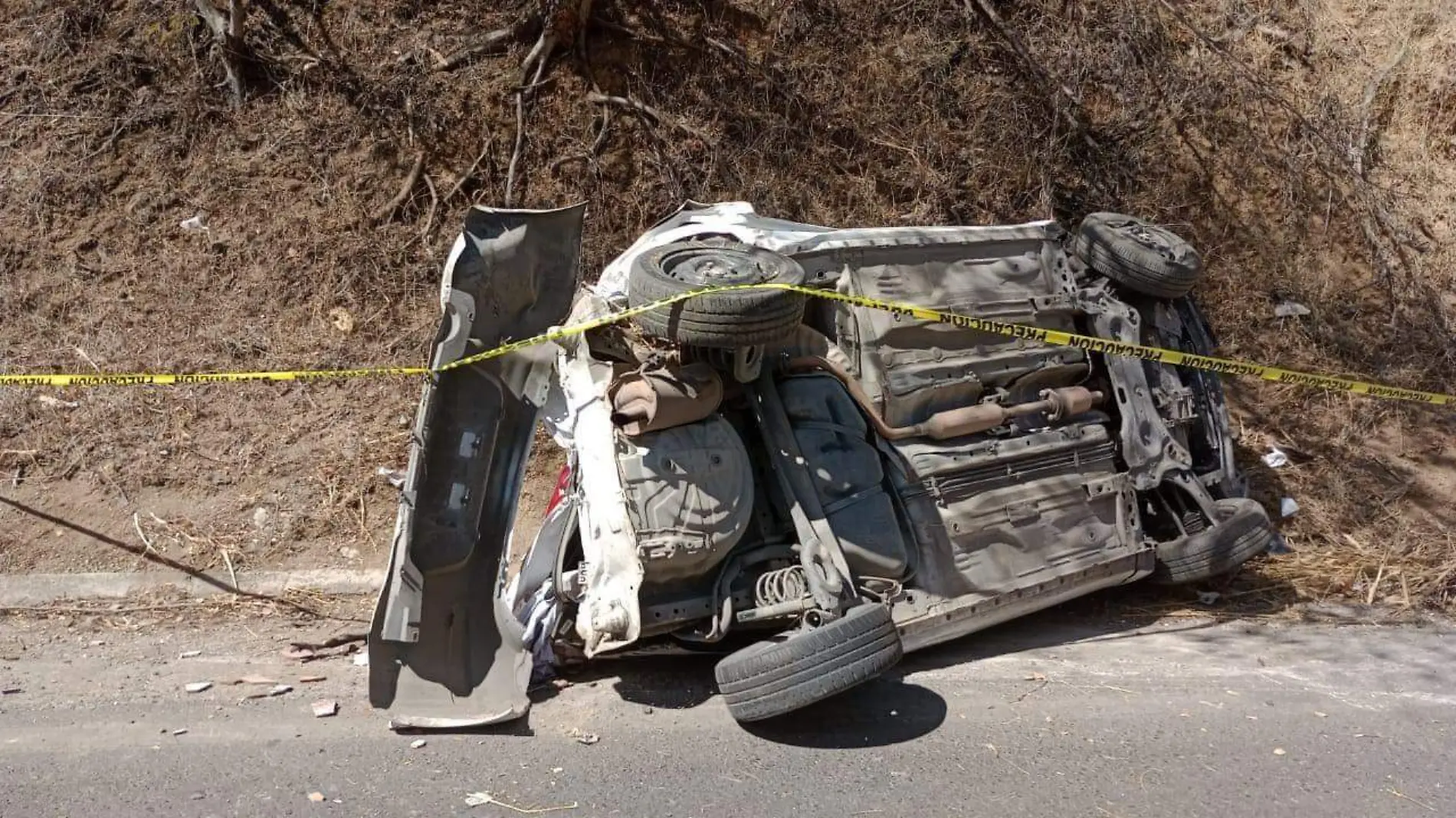 Accidente en Tecolotlán